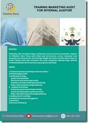 training memahami konsep marketing audit murah