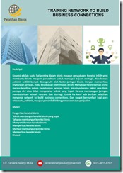 training mengembangkan koneksi bisnis murah