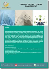 training meningkatkan pendapatan proyek tender murah