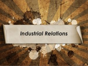 TRAINING ONLINE COMPREHENSIVE INDUSTRIAL RELATIONS