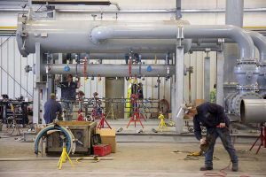 TRAINING ONLINE GAS COMPRESSOR AND PIPING SYSTEM