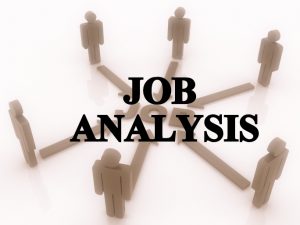 TRAINING ONLINE JOB ANALYSIS