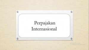 TRAINING ONLINE PERPAJAKAN INTERNASIONAL