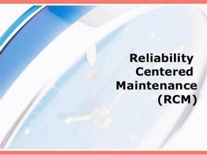 TRAINING ONLINE RELIABILITY CENTERED MAINTENANCE (RCM)