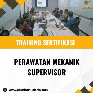 sertifikasi supervisor maintenance mesin