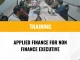 TRAINING APPLIED FINANCE FOR NON FINANCE EXECUTIVE