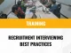 Training Wawancara Rekrutmen
