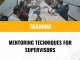 Training Mentoring Supervisor Skills