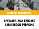 sertifikasi manajemen kandang ayam