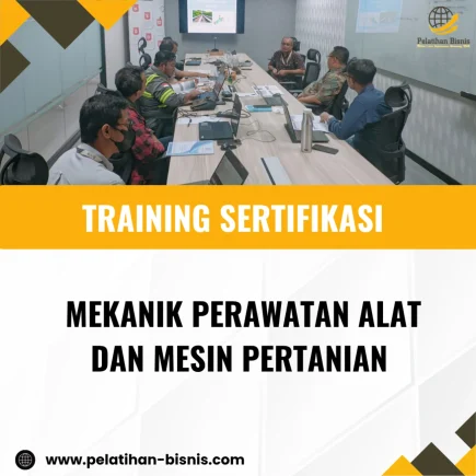 sertifikasi perawatan mesin pertanian