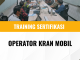 sertifikasi lisensi operator alat