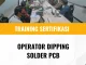 sertifikasi teknik solder elektronik