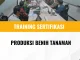 sertifikasi manajemen produksi benih