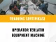 sertifikasi pengoperasian mesin industri