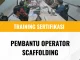 sertifikasi keselamatan kerja scaffolding